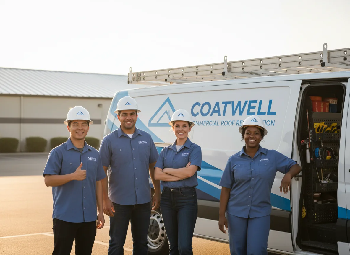 Commercial roof coating company in Willow Hill, IL